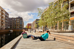 Sluseholmen: Udendørs træning ved kanalerne